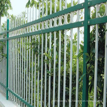 horizontaler Aluminiumzaun künstlicher grüner Zaun